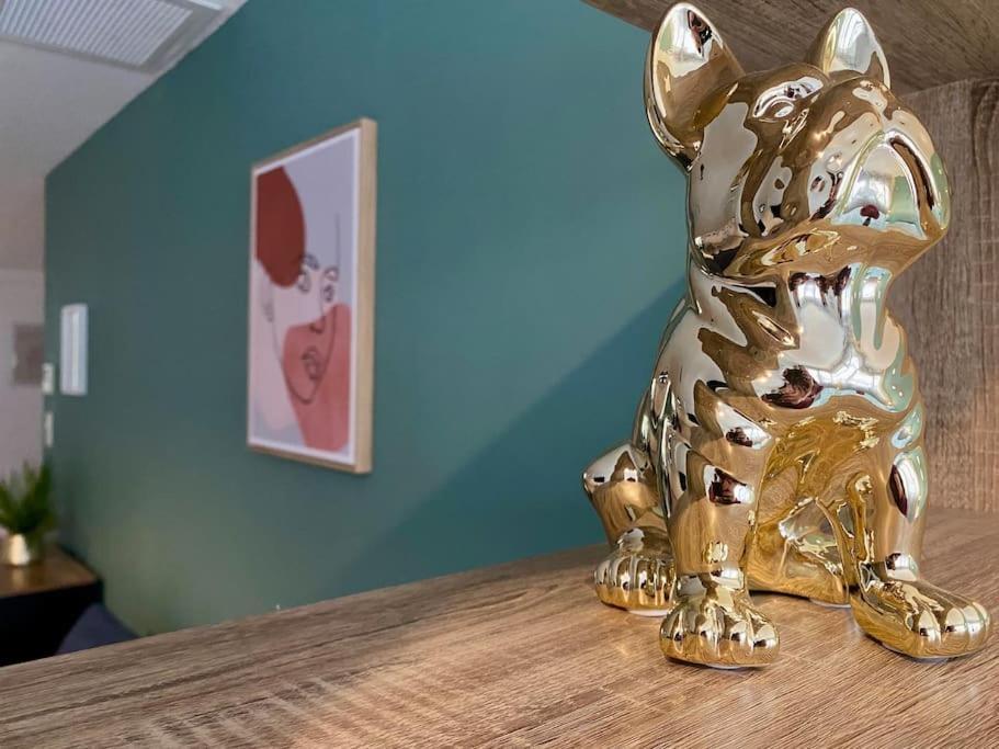 L'Appartement Jebari - Esprit Loft Carcassonne Proche Cite Medieval Et Aeroport Luaran gambar