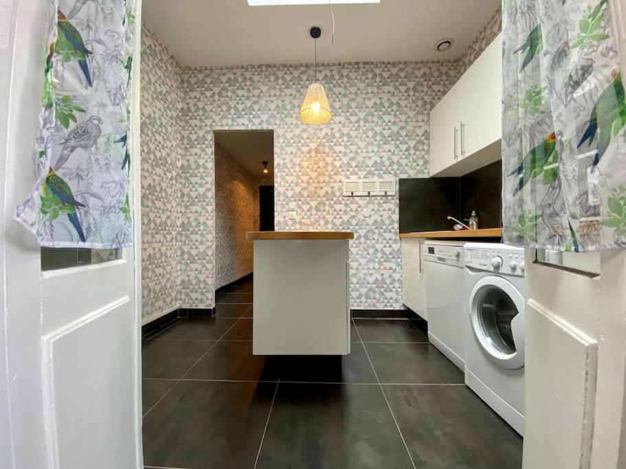 L'Appartement Jebari - Esprit Loft Carcassonne Proche Cite Medieval Et Aeroport Luaran gambar